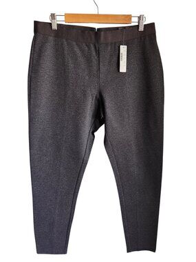 J Crew Pants Women's 16 Gray Grey Pixie Ponte Pant Office Career Casual NEW